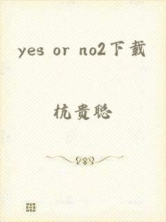 yes or no2下载